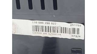 CUADRO INSTRUMENTOS SEAT LEON (2005-2010) 1.9 TDI 105CV 1896CC - L.8221392 / 1P0920823G