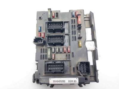 CENTRALITA BSM CITROEN XSARA (1999-2005) 2.0 HDI 90 90CV 1997CC - L.8222918 / 9646405280