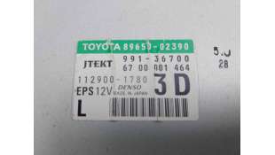 MODULO ELECTRONICO TOYOTA AURIS (2006-2012) 2.0 D-4D (ADE150) 126CV 1998CC - L.8250579 / 8965002390 2
