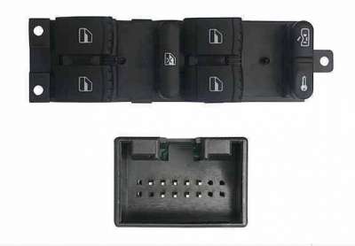 MANDO ELEVALUNAS DELANTERO IZQUIERDO VOLKSWAGEN GOLF IV (1997-2004) 1.9 TDI 110CV 1896CC - L.8253254 / 1J4959857D