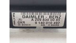 MANDO CLIMATIZADOR MERCEDES-BENZ CLK (2002-2009) 200 KOMPRESSOR (209.342) 163CV 1796CC - L.8265169 / A2098300085