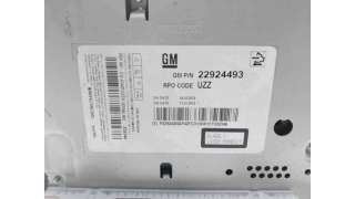 SISTEMA AUDIO / RADIO CD OPEL ASTRA J (2009-2015) 1.6 (68) 115CV 1598CC - L.8275366 / 22924493