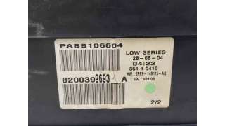 CUADRO INSTRUMENTOS RENAULT MEGANE II (2003-2008) 1.5 DCI (BM02, BM13, BM2A, CM02, CM13) 101CV 1461CC - L.8279058 / 8200399