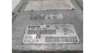 CENTRALITA MOTOR UCE PEUGEOT 306 (1999-2001) 2.0 HDI 90 90CV 1997CC - L.8286098 / 9640324380