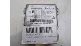 CENTRALITA AIRBAG MERCEDES-BENZ CLASE C (2009-2014) C 200 CDI (204.001) 136CV 2143CC - L.8289893 / A2049012704