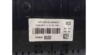 CUADRO INSTRUMENTOS SEAT ALTEA (2009-) 1.6 TDI 105CV 1598CC - L.8289923 / 1P0920853D