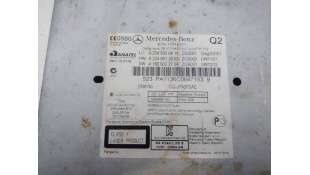 SISTEMA AUDIO / RADIO CD MERCEDES-BENZ CLASE C (2009-2014) C 200 CDI (204.001) 136CV 2143CC - L.8290323 / A2049009410 2