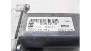MOTOR ELEVALUNAS TRASERO DERECHO SEAT ALTEA (2009-) 1.6 TDI 105CV 1598CC - L.8293698 / 3C0959704D 2