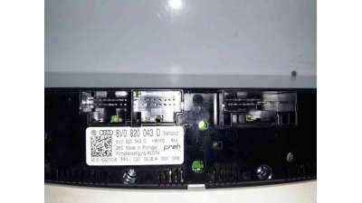 MANDO CLIMATIZADOR AUDI A3 SEDÁN  - M.839804 / 8V0820043D