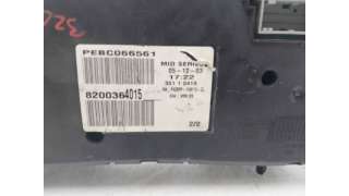 CUADRO INSTRUMENTOS RENAULT MEGANE II SEDÁN (2003-) 1.9 DCI (LM0G, LM1G, LM2C) 120CV 1870CC - L.8323427 / 8200364015