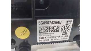 MANDO CALEFACCION /  AIRE ACONDICIONADO VOLKSWAGEN GOLF VII (2016-) 1.6 TDI 115CV 1598CC - L.8325726 / 5G0907426AQ