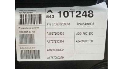 ELEVALUNAS DELANTERO DERECHO MERCEDES CLASE A  - M.795620 / A1767230314