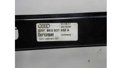 ELEVALUNAS DELANTERO DERECHO AUDI A4 AVANT  - M.539379 / 8K0837462A
