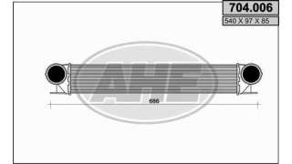 INTERCOOLER BMW SERIE 5 BERLINA  - M.413655 / 17512247359