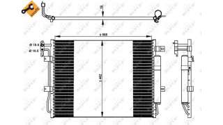 CONDENSADOR / RADIADOR  AIRE ACONDICIONADO LAND ROVER DISCOVERY 4  - M.944799 / AH3216C600CA