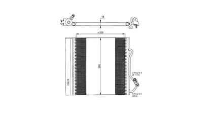 CONDENSADOR / RADIADOR  AIRE ACONDICIONADO SMART COUPE  - M.403030 / 0001632V003