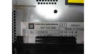 SISTEMA AUDIO / RADIO CD OPEL CORSA D  - M.550399 / 13289919