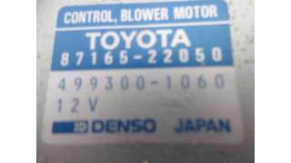 RESISTENCIA CALEFACCION TOYOTA LEXUS IS 200  - M.484177 / 4993001060