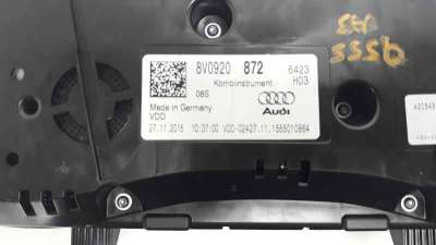 CUADRO INSTRUMENTOS AUDI A3 SPORTBACK  - M.813881 / 8V0920872