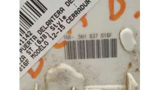 CERRADURA PUERTA DELANTERA DERECHA SEAT IBIZA ST  - M.741142 / 5N1837016F