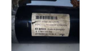 MOTOR ARRANQUE CITROEN JUMPER FURGÓN GRAN VOLUMEN 2011-2014 - 1329880 / 0001115093