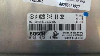 CENTRALITA MOTOR UCE MERCEDES-BENZ CLASE A (BM 168) 1997-2001 - 1183302 / A0285451932