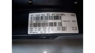 CUADRO INSTRUMENTOS MERCEDES-BENZ CLASE ML (BM 164) 2006-2009 - 1466608 / A1645403347