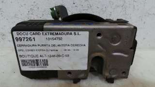 CERRADURA PUERTA DELANTERA DERECHA OPEL COMBO (CORSA C) 2004-2005 - 997261 / 13154792