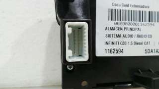 SISTEMA AUDIO / RADIO CD INFINITI Q30 - - 1162594 / 5DA1A21E0600