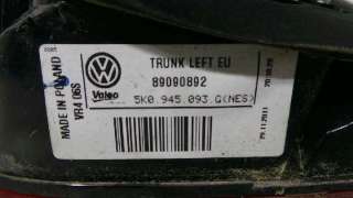 PILOTO TRASERO IZQUIERDO INTERIOR VOLKSWAGEN GOLF VI (5K1)(10.2008) 2010-2012 - 1193703 / 5K0945093G