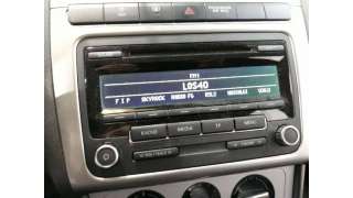 SISTEMA AUDIO / RADIO CD VOLKSWAGEN POLO V (6R1) 2009-2011 - 1469645 / 5M0035186J