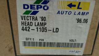 Recambio de faro izquierdo para opel vectra a 1988- 1.6 cat referencia OEM IAM 1216376 4421105LD 4421105LD