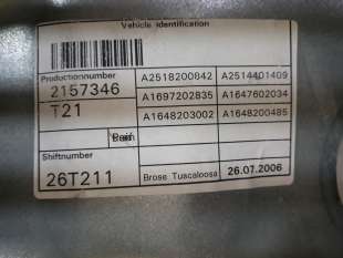 Recambio de elevalunas delantero derecho para mercedes-benz clase m (w164) 2005-2011 420 / 450 cdi (164.128) referencia OEM IAM  2