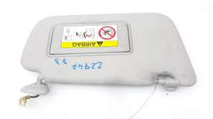 Recambio de parasol derecho para nissan leaf 2017- 2 zero edition referencia OEM IAM 964004MA5D 964004MA5D 964004MA5D 2