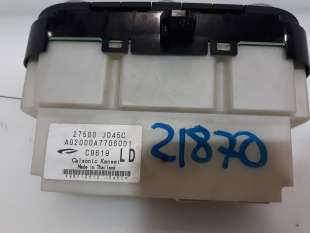 Recambio de mando climatizador para nissan qashqai (j10) 2007-2014 acenta referencia OEM IAM 27500JD45C 27500JD45C  2