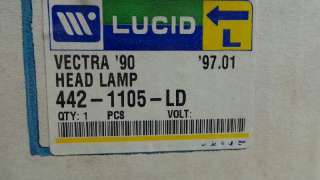 Recambio de faro izquierdo para opel vectra a 1988- referencia OEM IAM 1216376 4421105LD 4421105LD