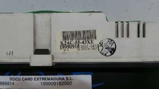 Recambio de cuadro instrumentos para kia shuma 1997-2001 1.5 ls 4 berlina referencia OEM IAM 199909182002 199909182002  2