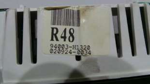 Recambio de cuadro instrumentos para hyundai terracan (hp) 2001-2007 2.9 crdi full referencia OEM IAM 94365H1100 94365H1100  2
