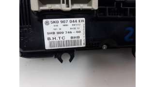 Recambio de mando climatizador para volkswagen golf vi (5k1) 2008-2012 rabbit bluemotion referencia OEM IAM 5K0907044ER 5K090704