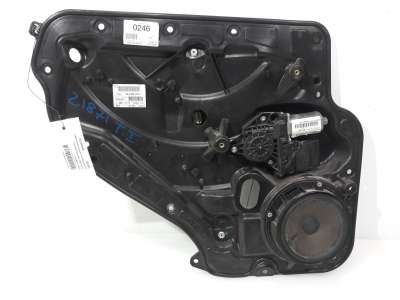 Recambio de elevalunas trasero izquierdo para volkswagen golf vi (5k1) 2008-2012 rabbit bluemotion referencia OEM IAM 5K4839729J