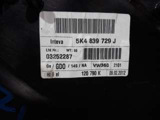 Recambio de elevalunas trasero izquierdo para volkswagen golf vi (5k1) 2008-2012 rabbit bluemotion referencia OEM IAM 5K4839729J