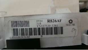 Recambio de cuadro instrumentos para chrysler voyager (rg) 2001-2008 2.8 crd cat referencia OEM IAM 1575205381 1575205381 