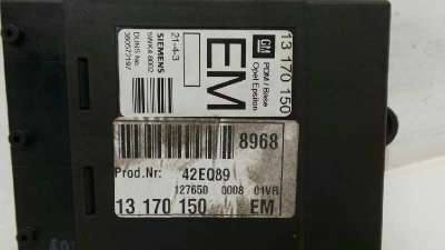 Recambio de modulo electronico para opel vectra c berlina 2005-2008 1.9 16v cdti cat (z 19 dth / lrd) referencia OEM IAM 1317015