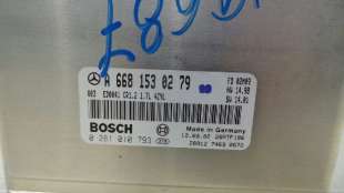 Recambio de centralita motor uce para mercedes-benz clase a (w168) 1997-2004 170 cdi (168.009) referencia OEM IAM A6681530279 A6 2