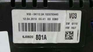 Recambio de cuadro instrumentos para seat ibiza (6j5) 2008-2015 ecomotive referencia OEM IAM 6J0920801A 6J0920801A 