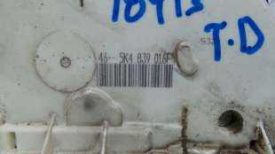 Recambio de cerradura puerta trasera derecha para volkswagen polo (6r1) 2009-2014 sport by r-line referencia OEM IAM 5K4839016F  2