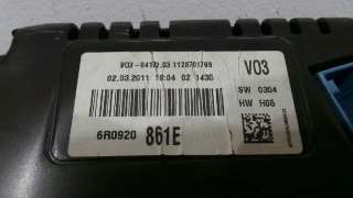 Recambio de cuadro instrumentos para volkswagen polo (6r1) 2009-2014 sport by r-line referencia OEM IAM 6R0920861E 6R0920861E 