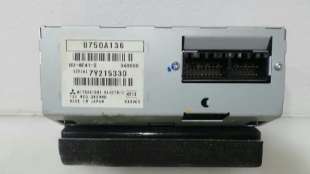 Recambio de pantalla multifuncion para mitsubishi grandis (na0w) 2004-2010 2.0 di-d intense referencia OEM IAM 8750A136 8750A136 2