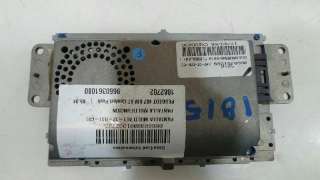 Recambio de pantalla multifuncion para peugeot 407 sw 2004-2011 st confort pack referencia OEM IAM 9660361080 9660361080 