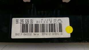 Recambio de mando climatizador para peugeot 607 (s1) 2000-2004 básico referencia OEM IAM  96295526GV  2